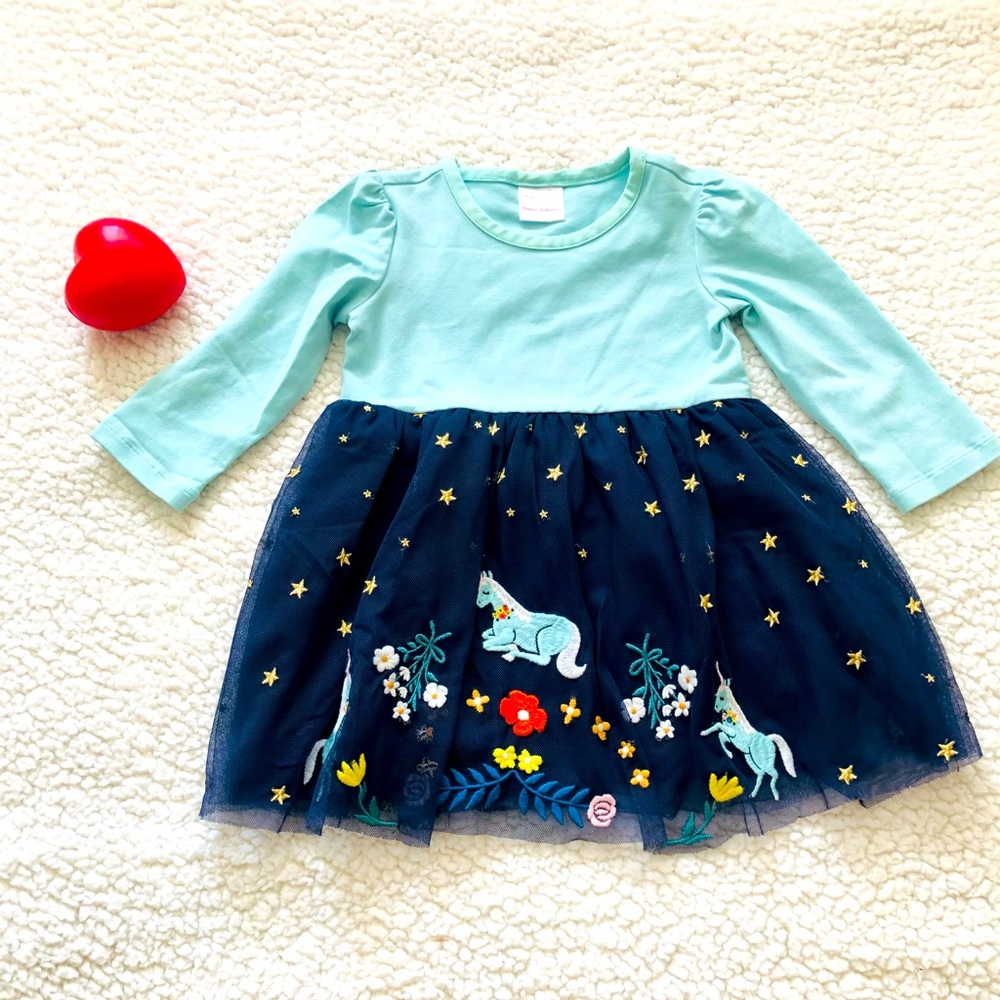 Hanna Andersson unicorn dress